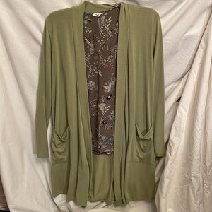 Maurices Tank Top and Zenana Premium Cardigan Women’s M